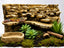 Terraces 3D Background, 3D printed in PETG, for terrariums, vivariums and aquariums