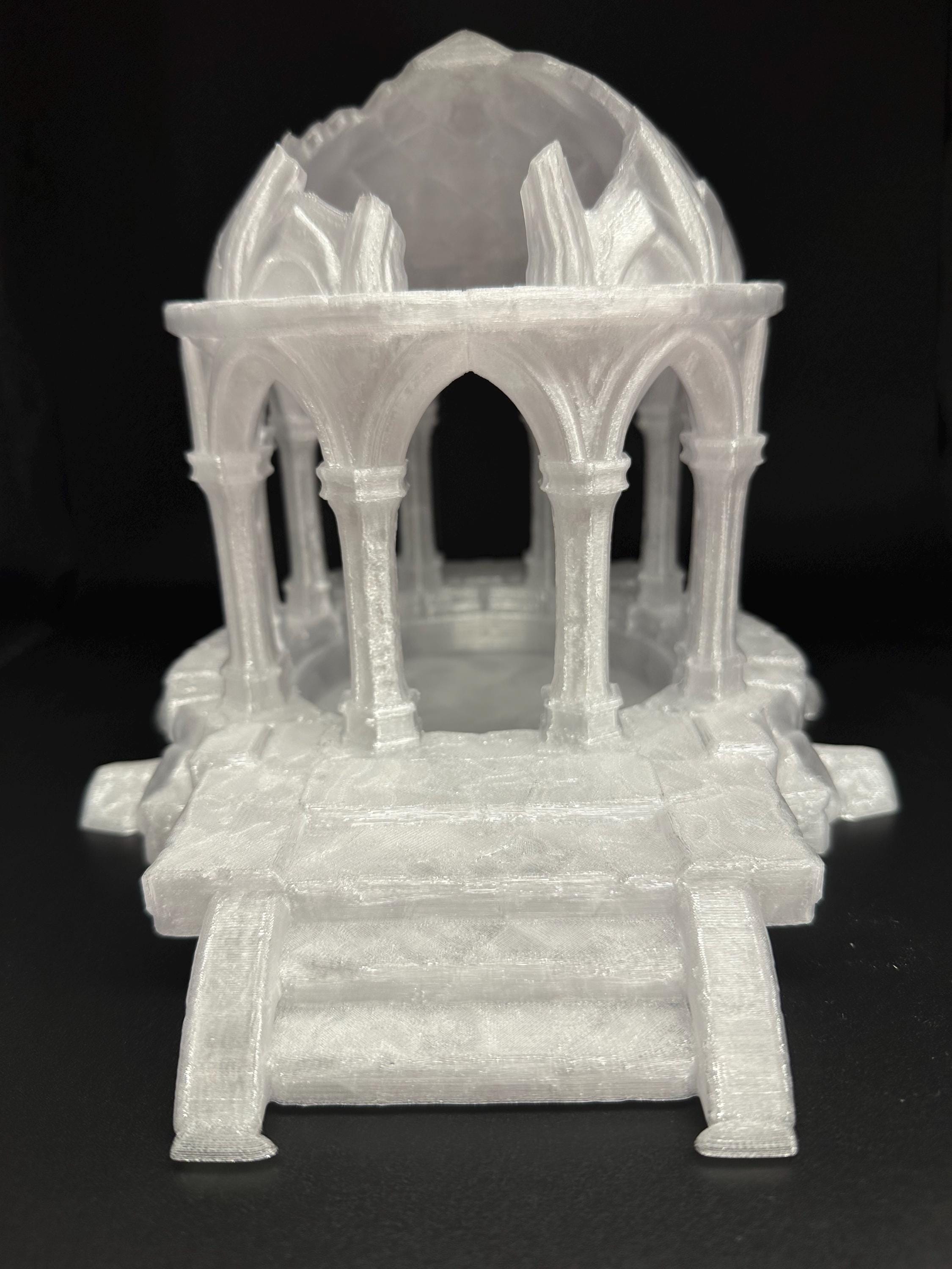 Pavilion Dome Ruins Hide | Aquarium, Vivarium and Terrarium Decor Secondary image