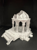 Pavilion Dome Ruins Hide, 3D printed in PETG, view 3 of 7