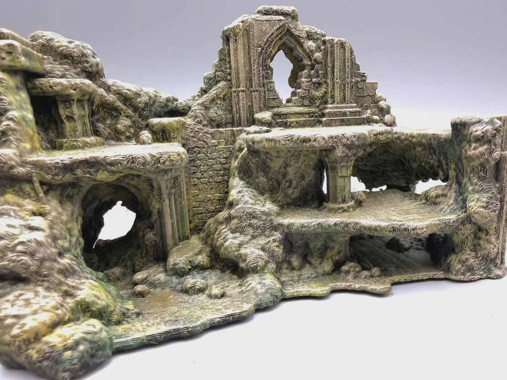 Ruinscape 3D Background, 3D printed in PETG, view 4 of 6