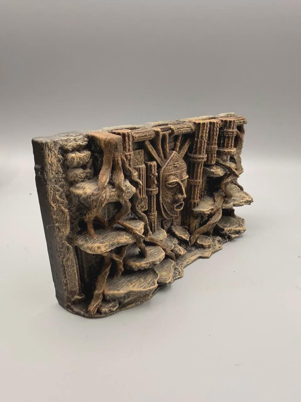 Rooted Sanctuary 3D Background, 3D printed in PETG, view 5 of 6