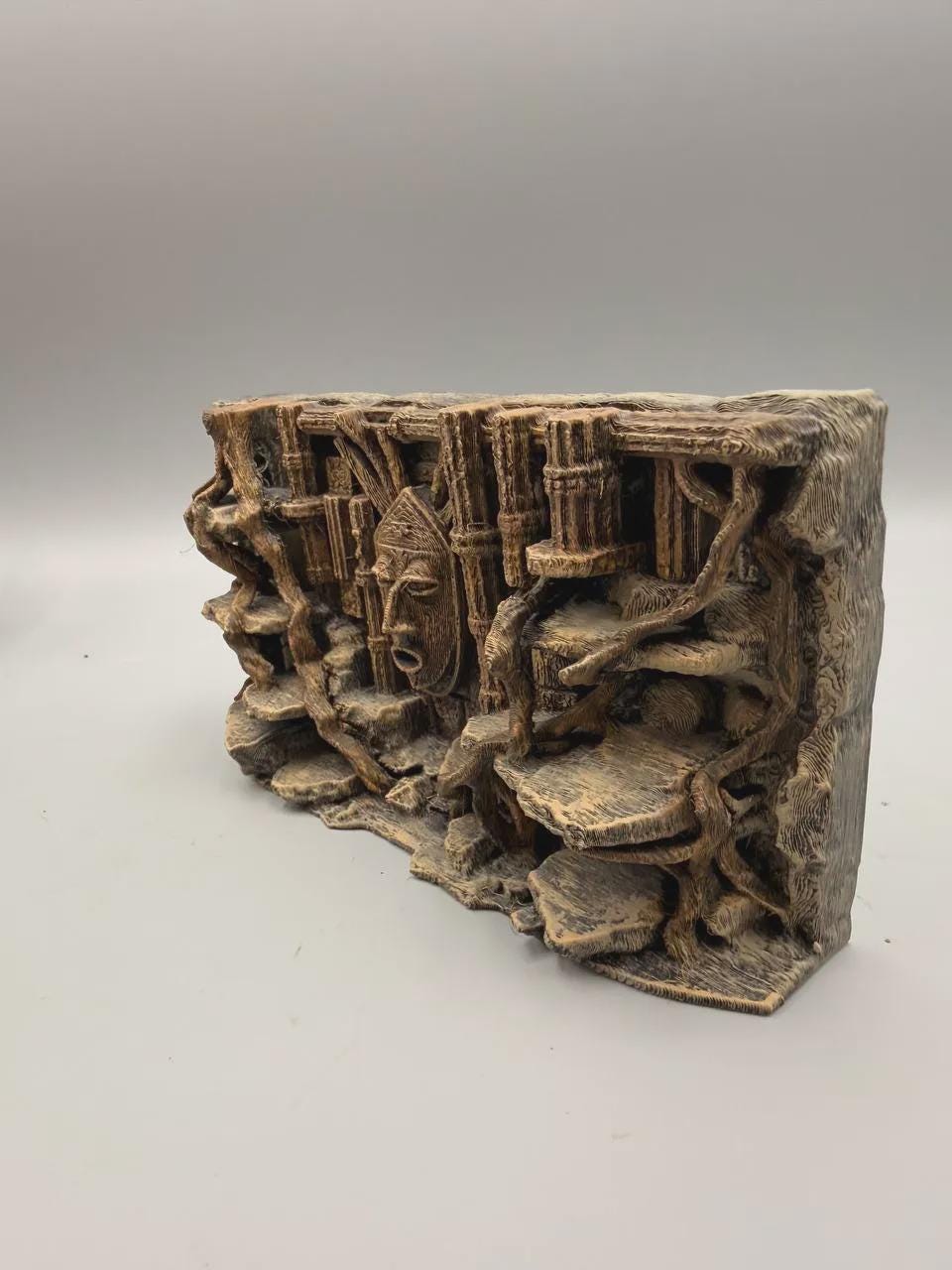 Rooted Sanctuary 3D Background, 3D printed in PETG, view 4 of 6