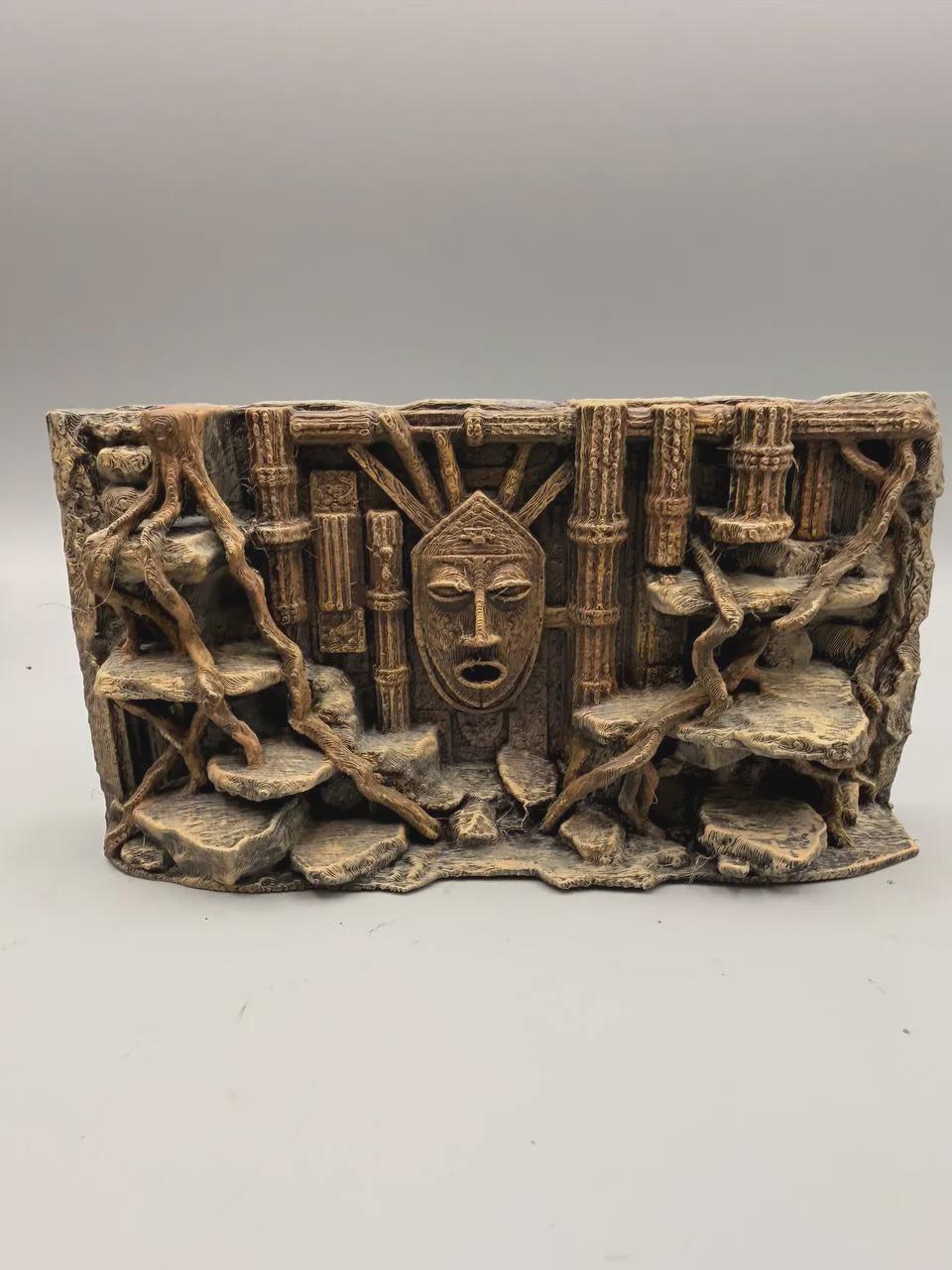 Rooted Sanctuary 3D Background, 3D printed in PETG, view 6 of 6