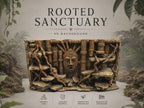 Rooted Sanctuary 3D Background, 3D printed in PETG, for terrariums, vivariums and aquariums