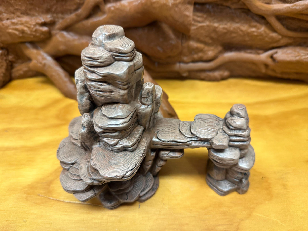 Hand-Painted Mountain Rock Arch Cave and Bridge, Ships as Shown, 3D printed in PETG, view 2 of 6