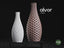 Alvar Geometric Vase, 3D printed in PLA
