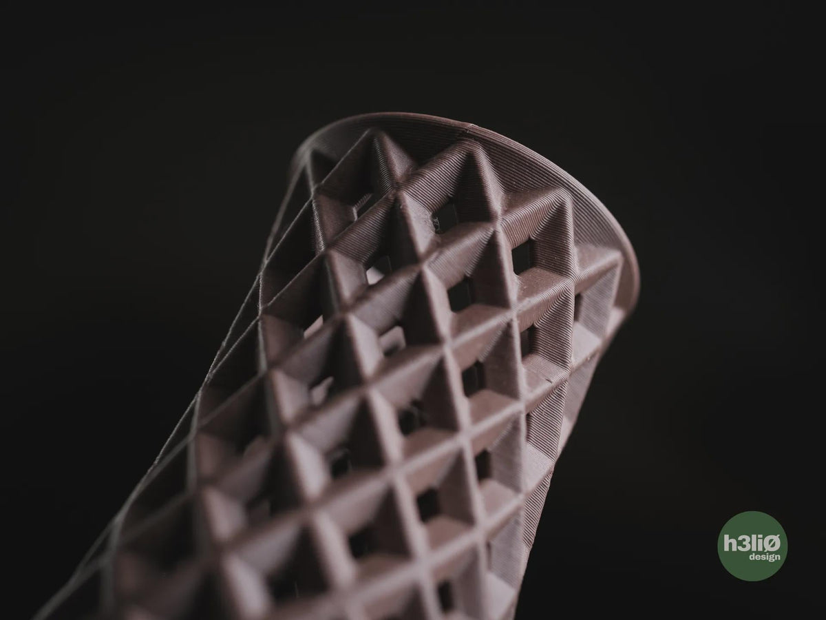 Alvar Geometric Vase, 3D printed in PLA, view 8 of 10