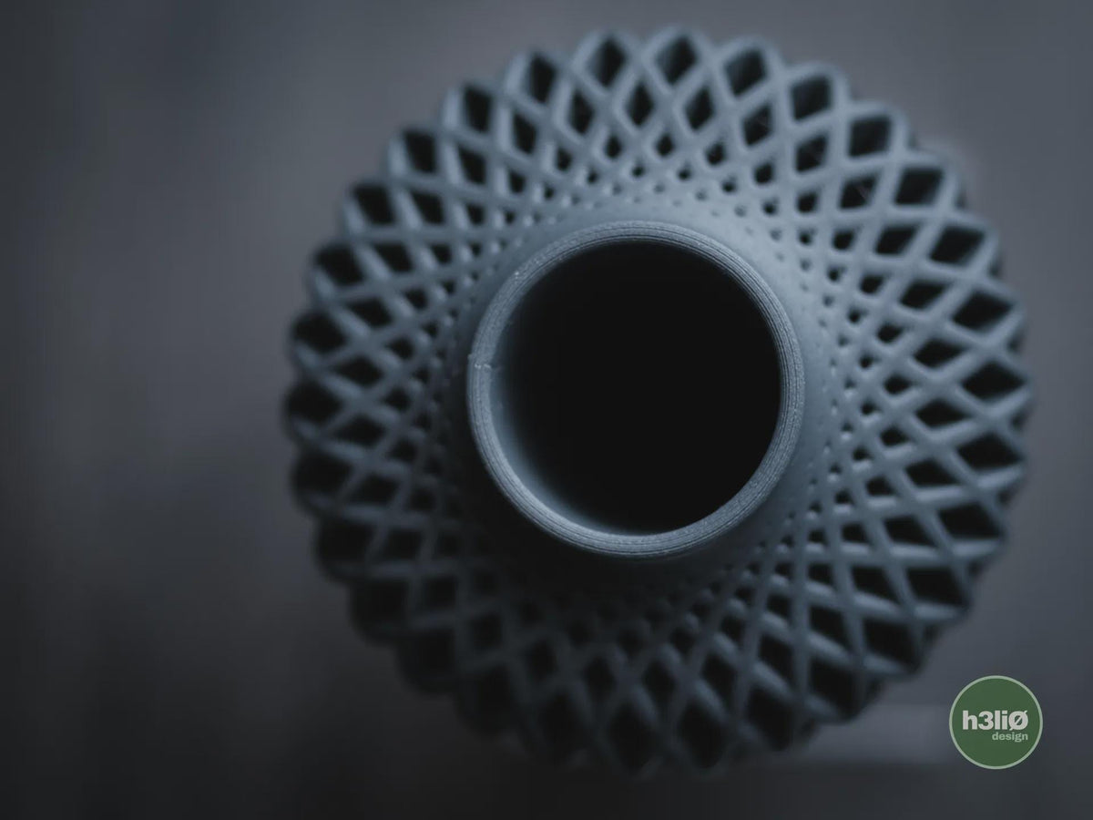 Apexis Geometric Vase, 3D printed in PLA, view 2 of 8