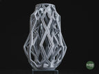 Cylink Geometric Vase, 3D printed in PLA, view 4 of 13