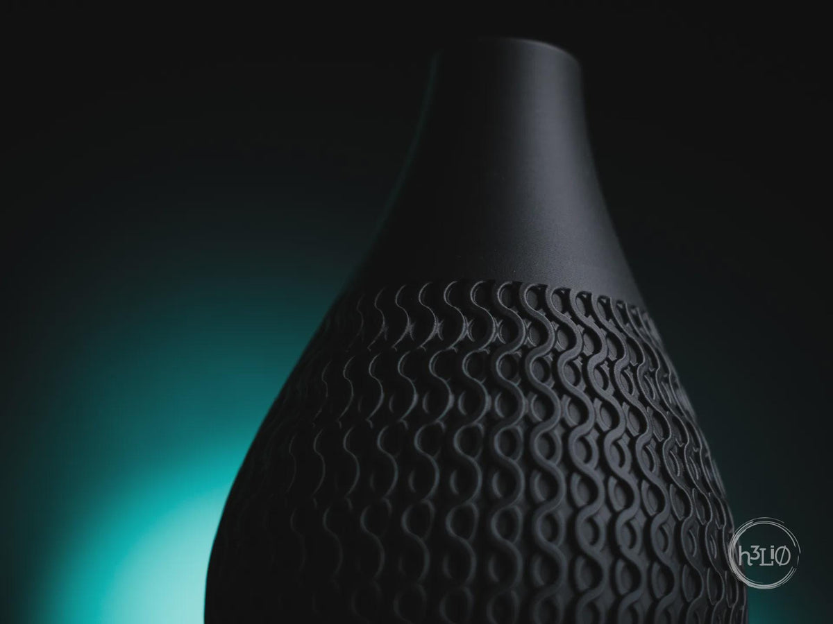 Echo Geometric Vase, 3D printed in PLA, view 6 of 8