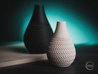 Echo Geometric Vase, 3D printed in PLA, view 3 of 8