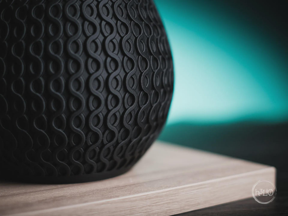 Echo Geometric Vase, 3D printed in PLA, view 7 of 8