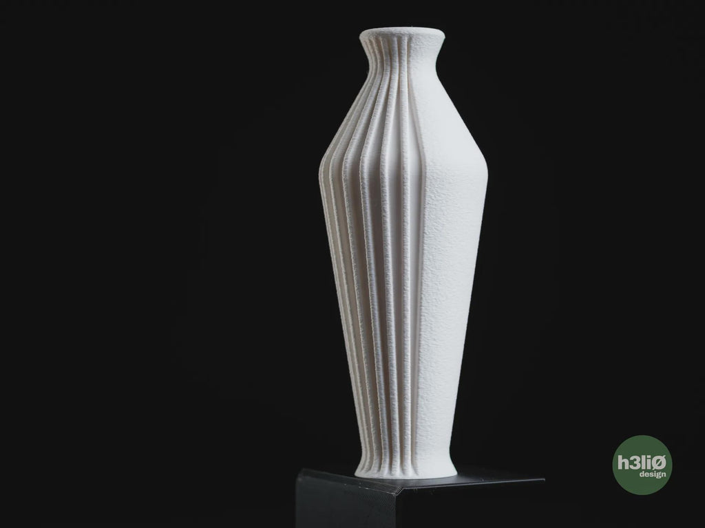 Evora Geometric Vase, 3D printed in PLA, view 7 of 15