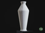 Evora Geometric Vase, 3D printed in PLA, view 9 of 15