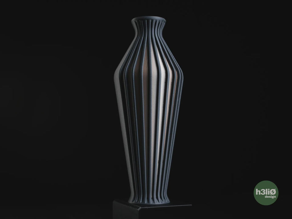 Evora Geometric Vase, 3D printed in PLA, view 8 of 15