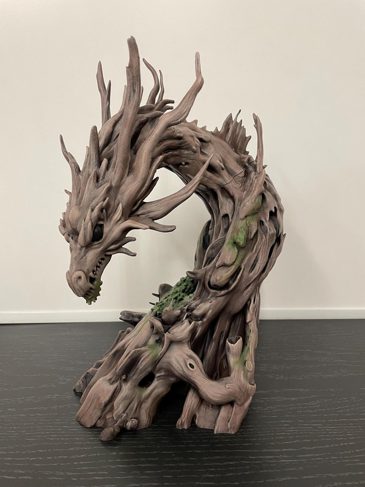 Driftwood Dragon, 3D printed in PETG, view 5 of 13