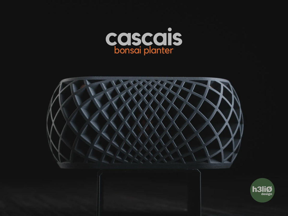 Cascai Bonsai Planter, 3D printed in PLA