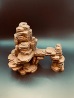 Hand-Painted Mountain Rock Arch Cave and Bridge, Ships as Shown, 3D printed in PETG, view 6 of 6