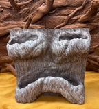 Hand-Painted Rock Wall with Planters 3D Background, Ships as Shown, 3D printed in PETG