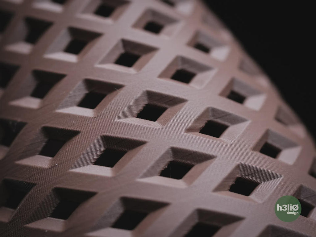 Alvar Geometric Vase, 3D printed in PLA, view 5 of 10