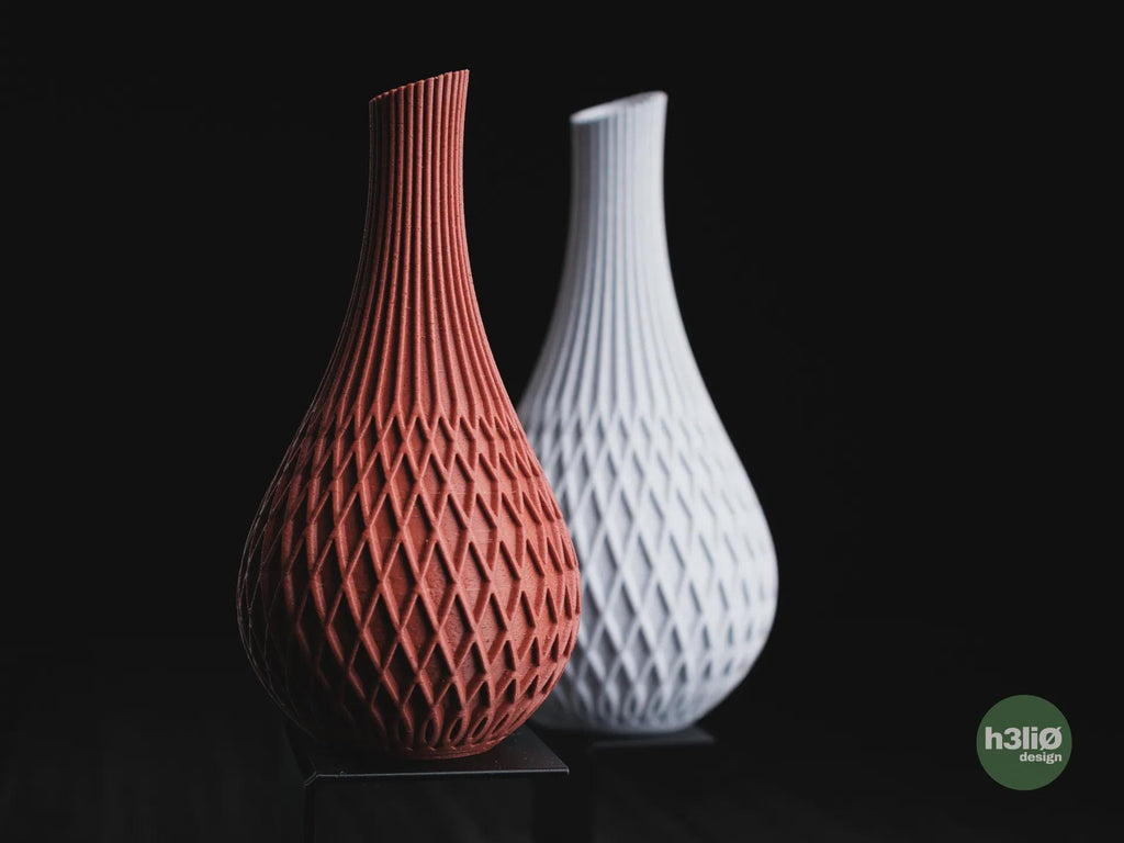 Apex Geometric Vase, 3D printed in PLA, view 2 of 10