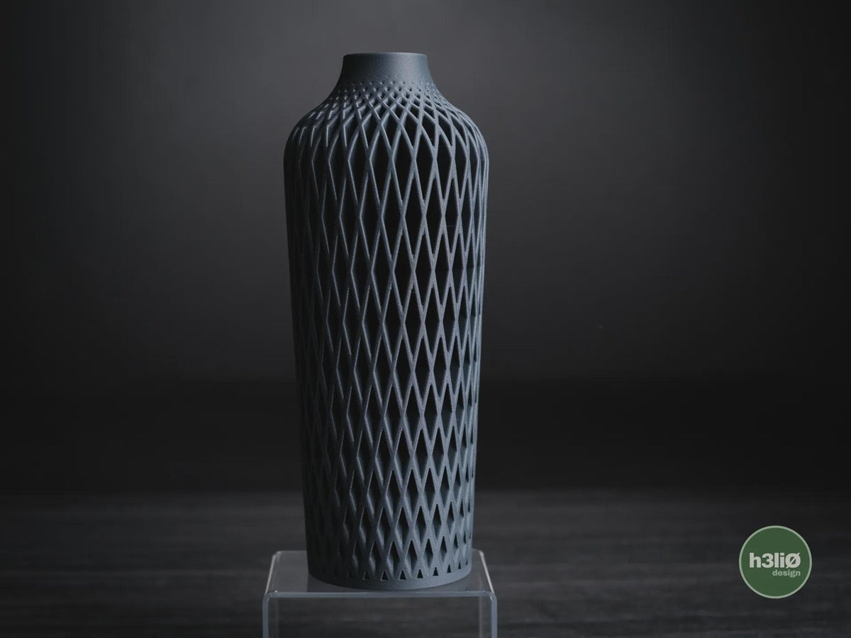 Apexis Geometric Vase, 3D printed in PLA, view 3 of 8