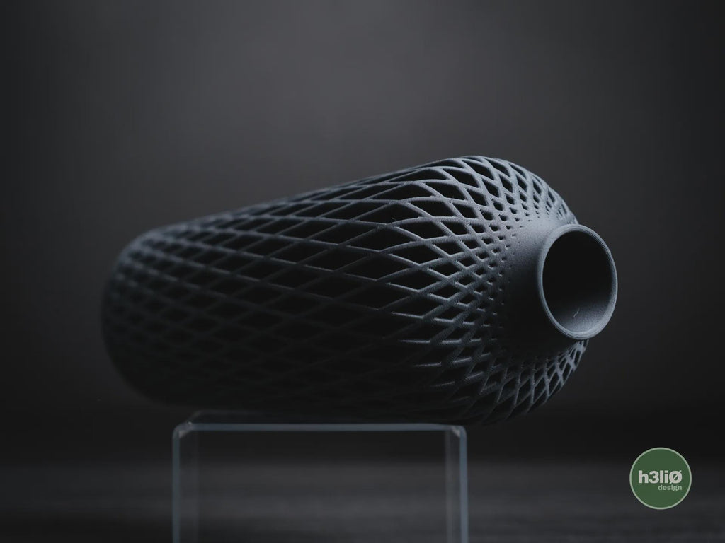 Apexis Geometric Vase, 3D printed in PLA, view 4 of 8
