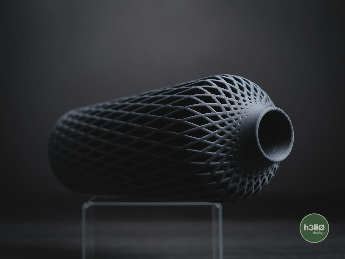 Apexis Geometric Vase, 3D printed in PLA, view 4 of 8