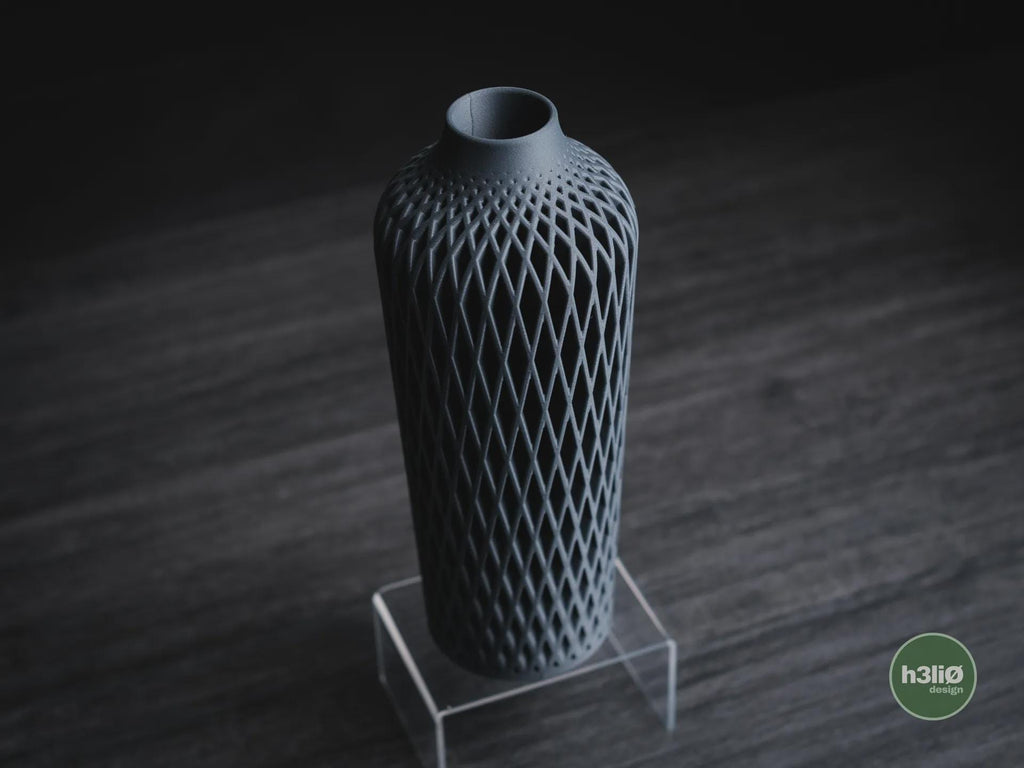 Apexis Geometric Vase, 3D printed in PLA, view 6 of 8
