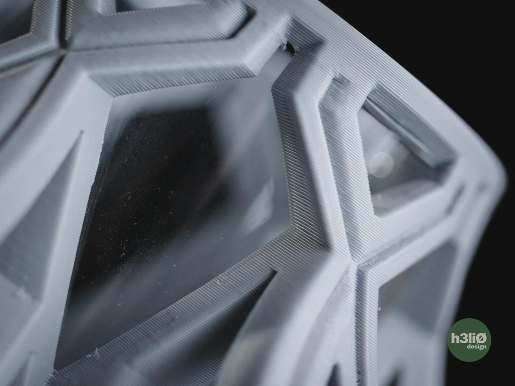 Cylink Geometric Vase, 3D printed in PLA, view 10 of 13