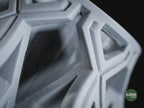 Cylink Geometric Vase, 3D printed in PLA, view 10 of 13