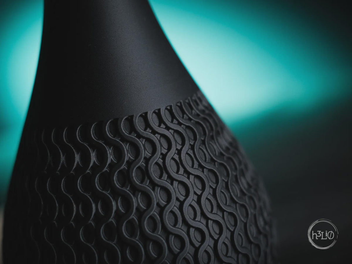 Echo Geometric Vase, 3D printed in PLA, view 5 of 8