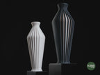 Evora Geometric Vase, 3D printed in PLA, view 2 of 15
