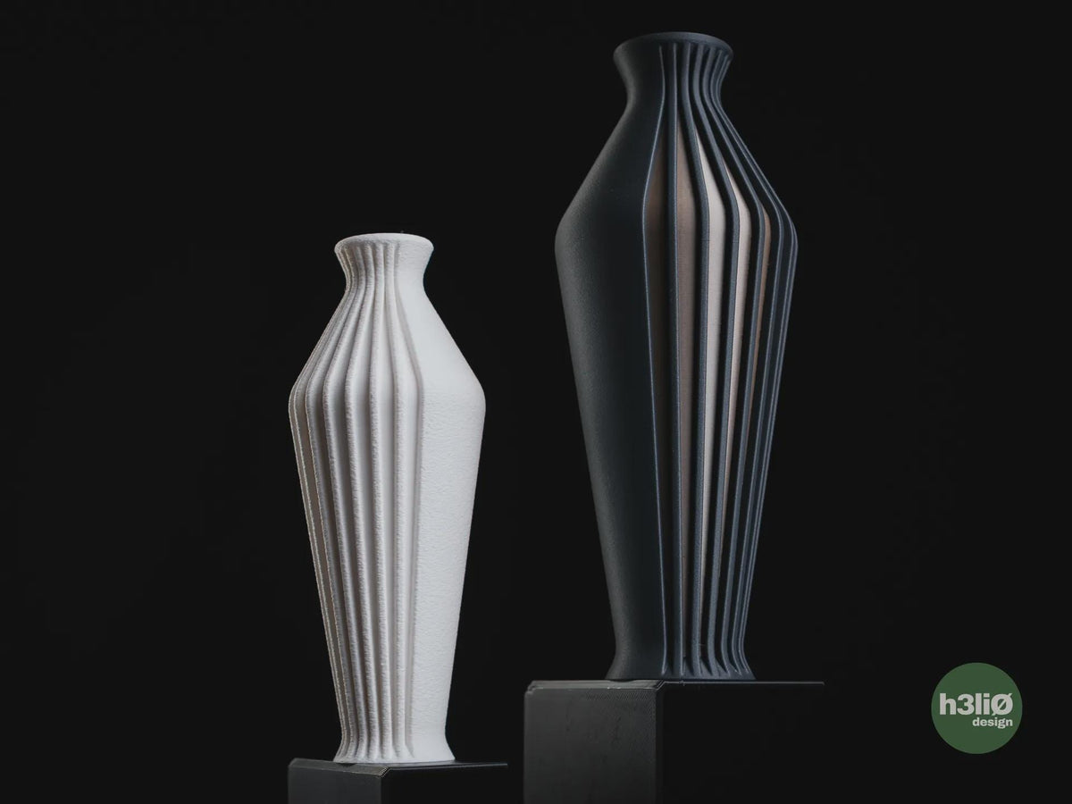 Evora Geometric Vase, 3D printed in PLA, view 2 of 15