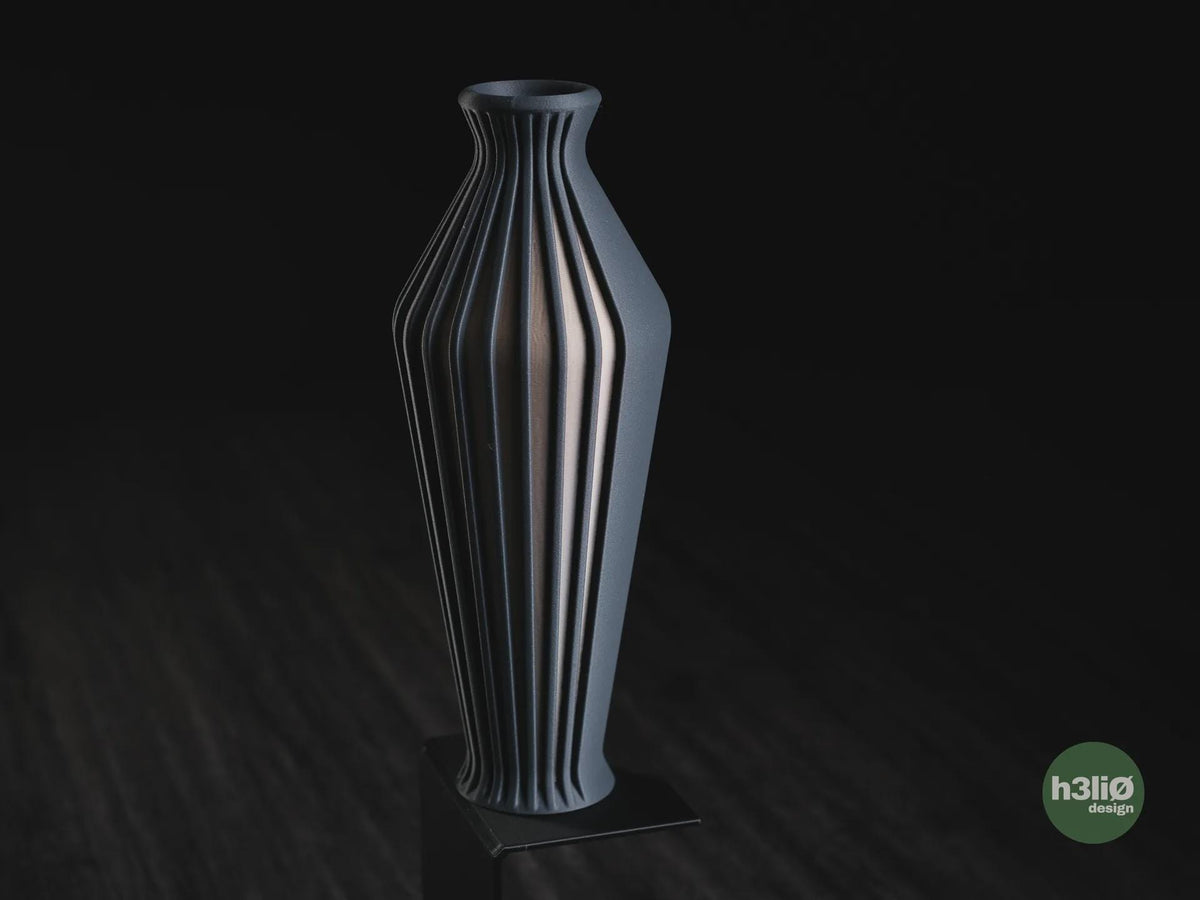 Evora Geometric Vase, 3D printed in PLA, view 6 of 15