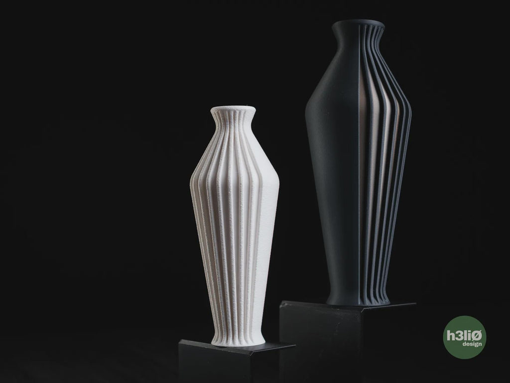 Evora Geometric Vase, 3D printed in PLA, view 11 of 15