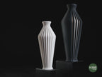 Evora Geometric Vase, 3D printed in PLA, view 11 of 15