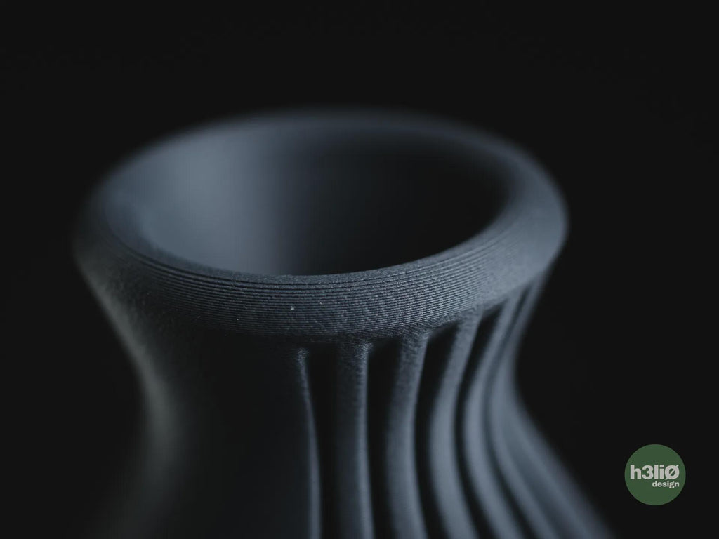 Evora Geometric Vase, 3D printed in PLA, view 14 of 15