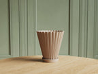 Scandi Fluted Flower Pot with Tray, 3D printed in PLA, view 13 of 14