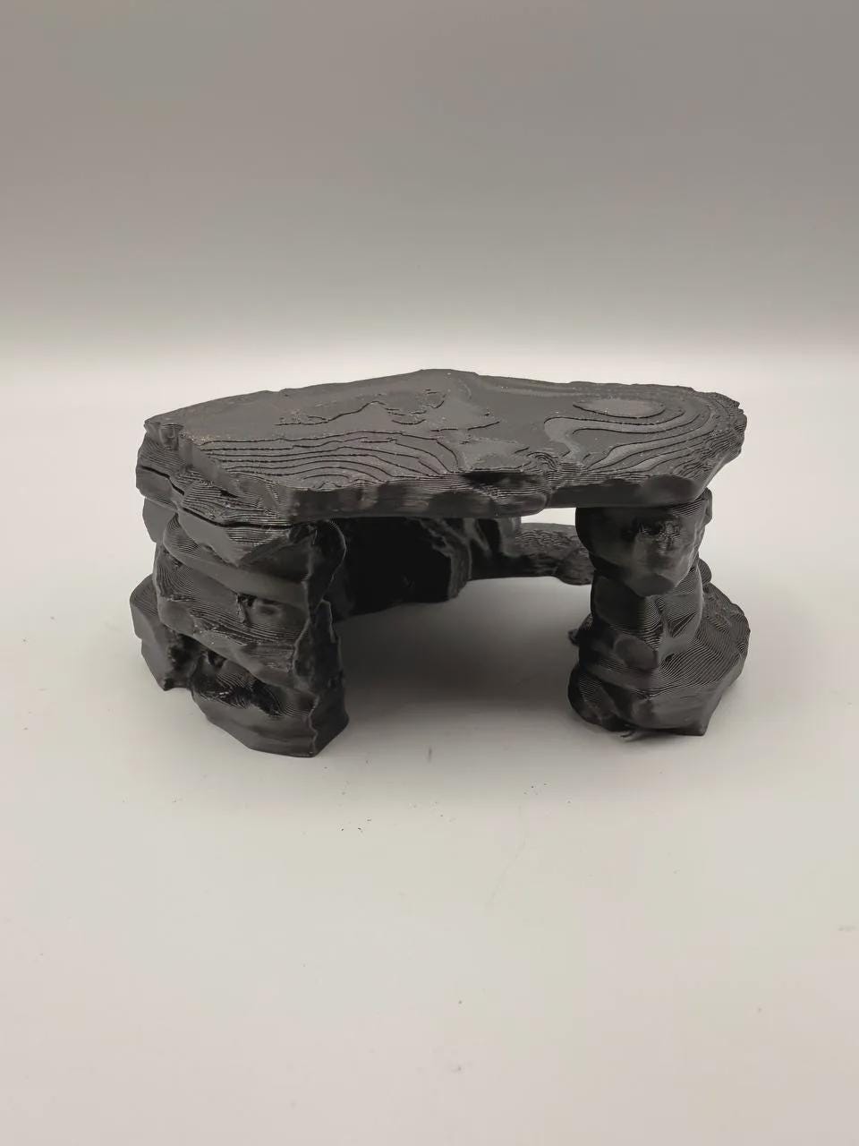 Sandstone Shelter, angled view