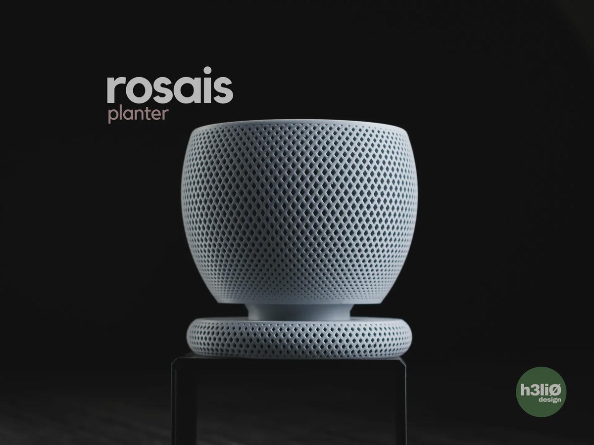 Rosais Geometric Planter, 3D printed in PLA Main image