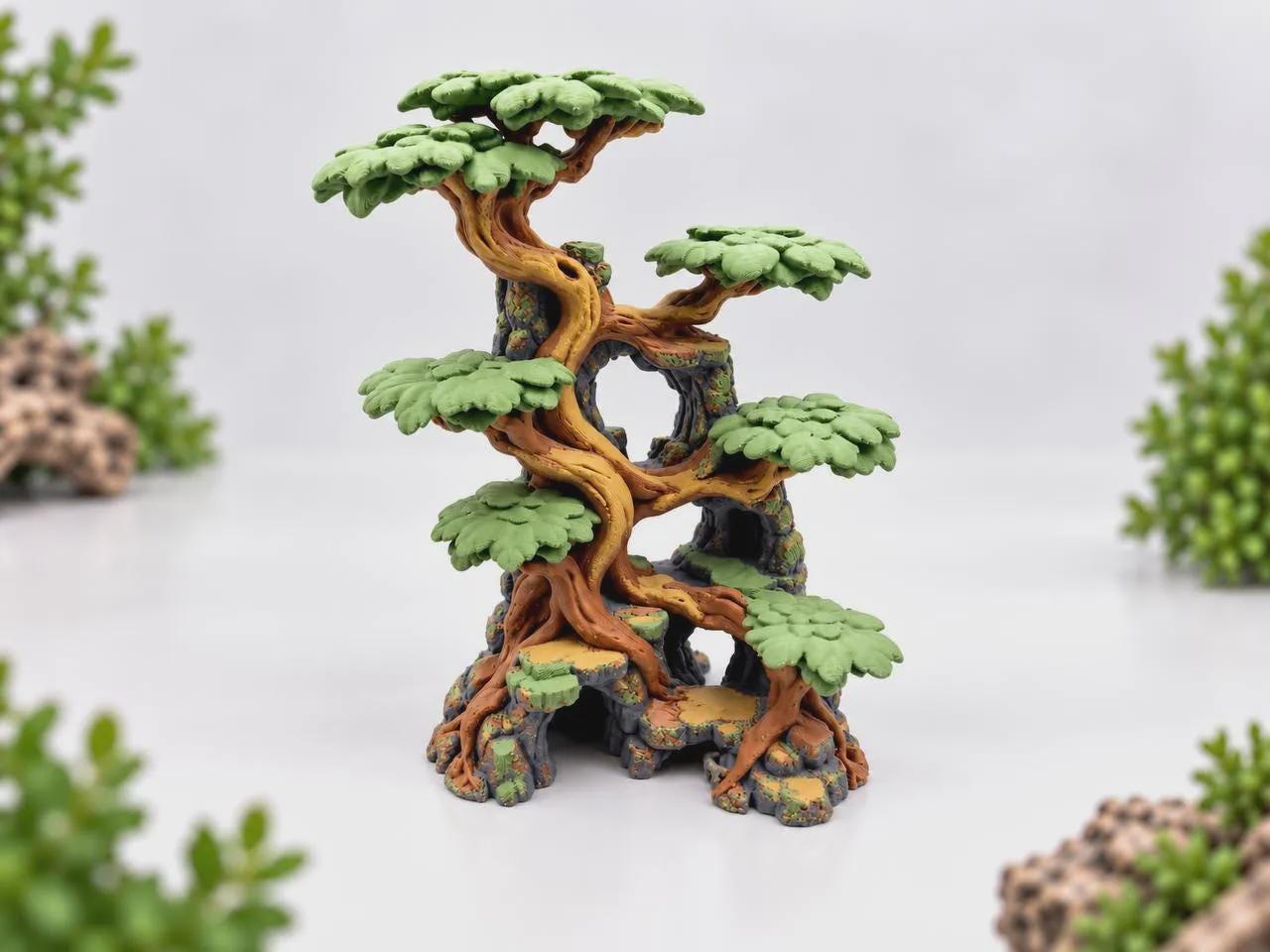 Bonsai Climbing Tree, Printed in Colour | Aquarium, Vivarium and Terrarium Decor Secondary image