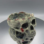 Skull Bowl painted display example