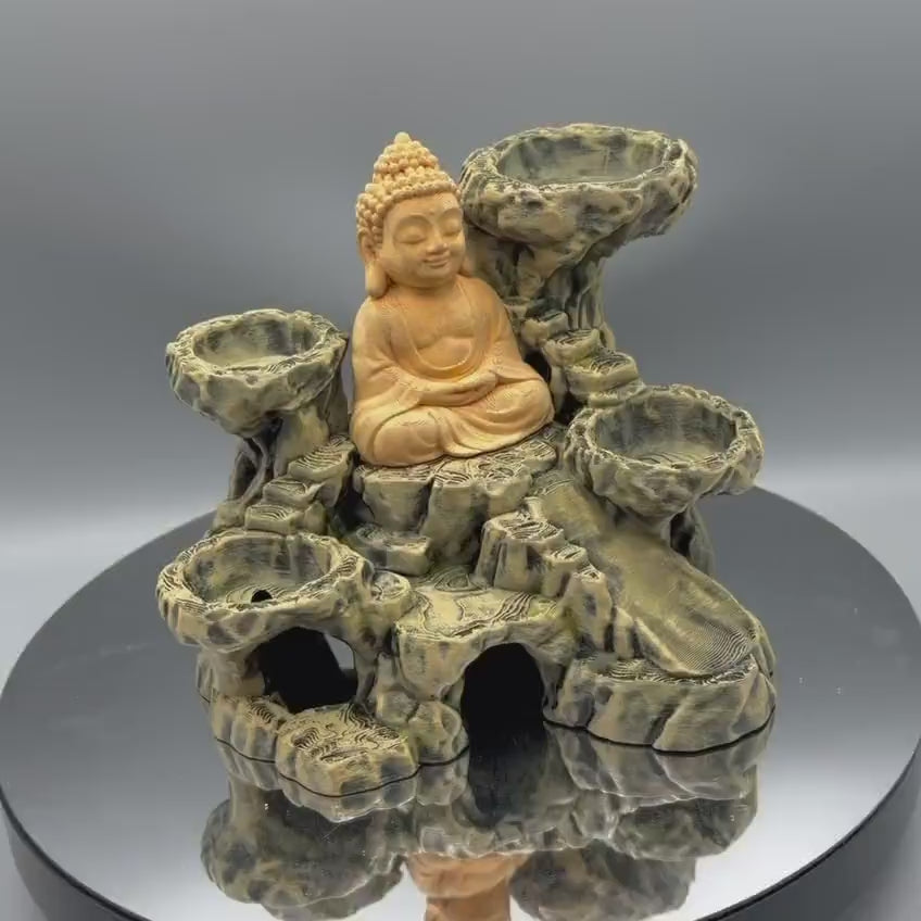 Buddha Garden painted display example
